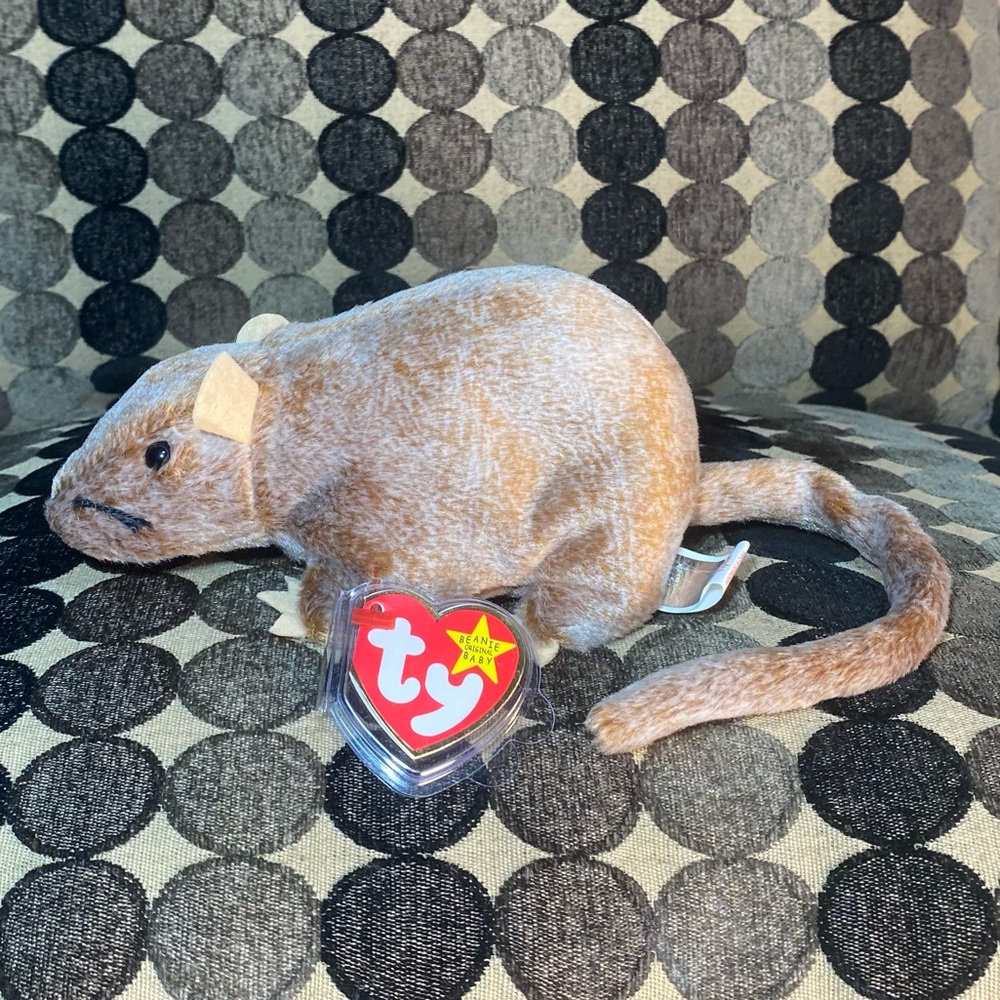 ty Beanie Babies Tiptoe 1999 P.E. Pellets